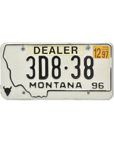Americká SPZ Montana Dealer 1996