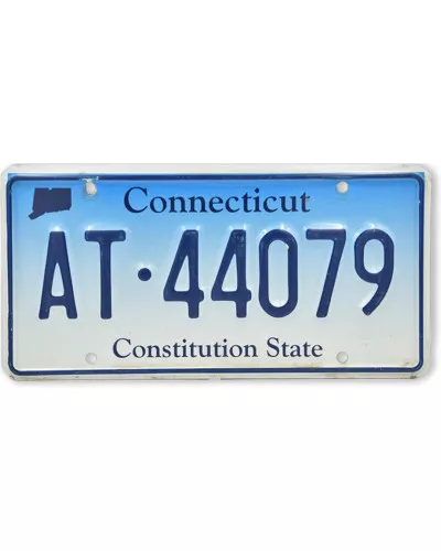 Americká SPZ Connecticut Constitution State AT 44079