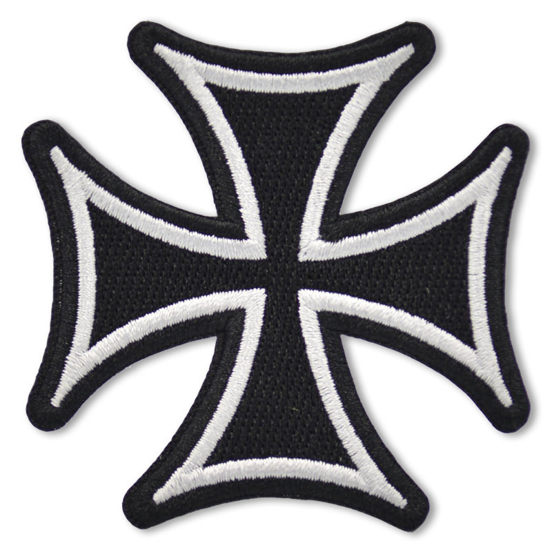 Moto nášivka Kříž 7 cm x 7 cm