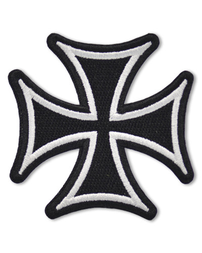Moto nášivka Kříž 7 cm x 7 cm
