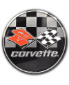 Plechová cedule Chevrolet Corvette Racing 30 cm