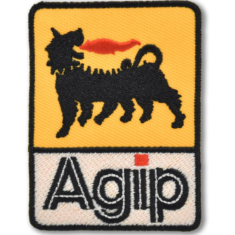 Moto nášivka Agip 5 cm x 6,5 cm