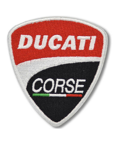 Moto nášivka Ducati Corse 7 cm x 8 cm
