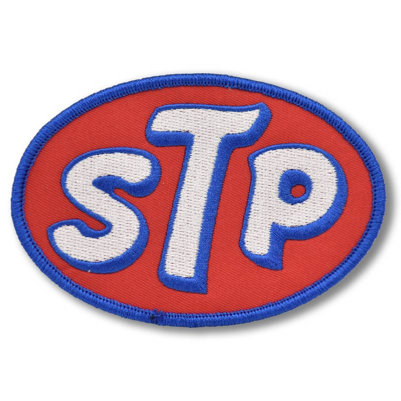 Moto nášivka STP logo 10 cm x 6 cm