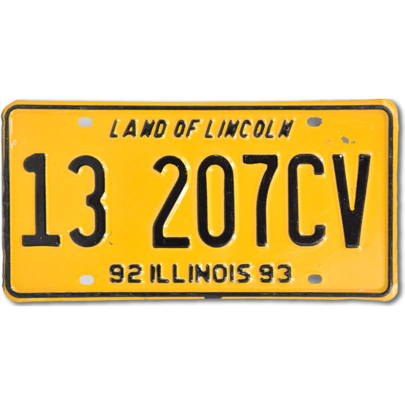 Americká SPZ Illinois 13 207CV