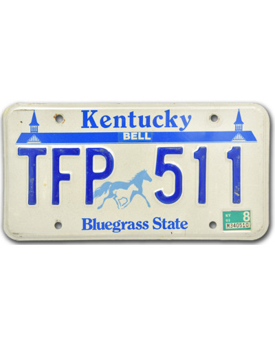 Americká SPZ Kentucky Horse Bluegrass State