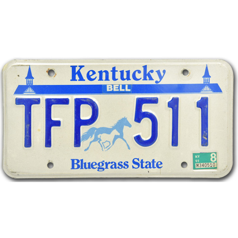 Americká SPZ Kentucky Horse Bluegrass State