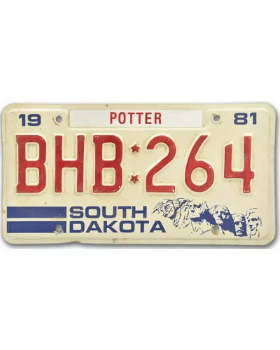 Americká SPZ South Dakota BHB 264