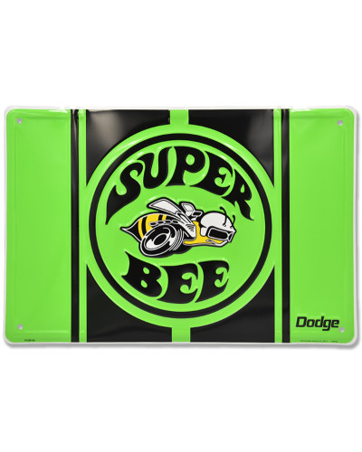 Plechová cedule Dodge Super Bee Green 30 cm x 45 cm