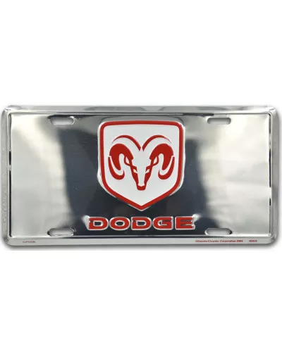 Americká SPZ Dodge Silver
