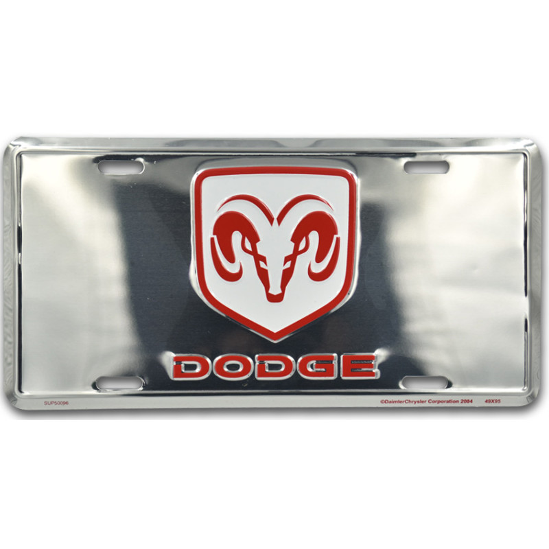 Americká SPZ Dodge Silver