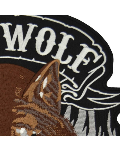 Nášivka BS Lone Wolf XXL na záda 28 cm x 25 cm det.