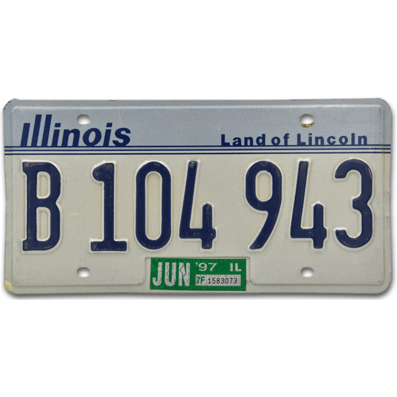 Americká SPZ Illinois Land of Lincoln