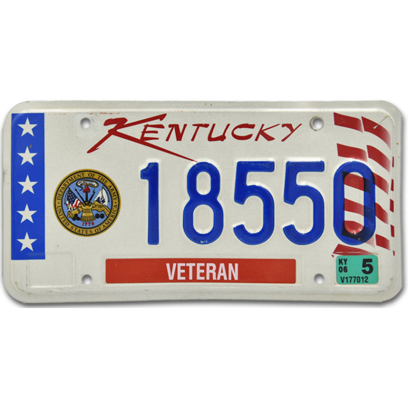 Americká SPZ Kentucky Army Veteran