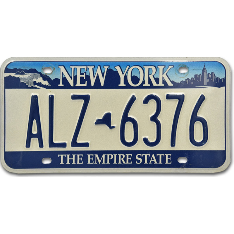 Americká SPZ New York The Empire State ALZ 6376
