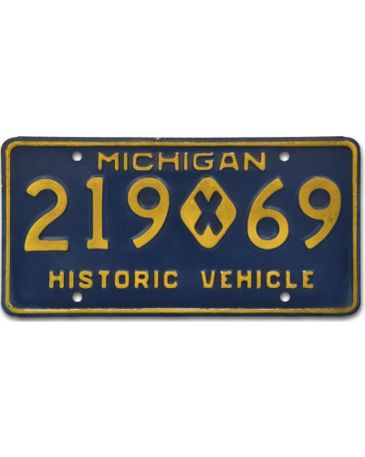 Americká SPZ Michigan Historic vehicle 219 69