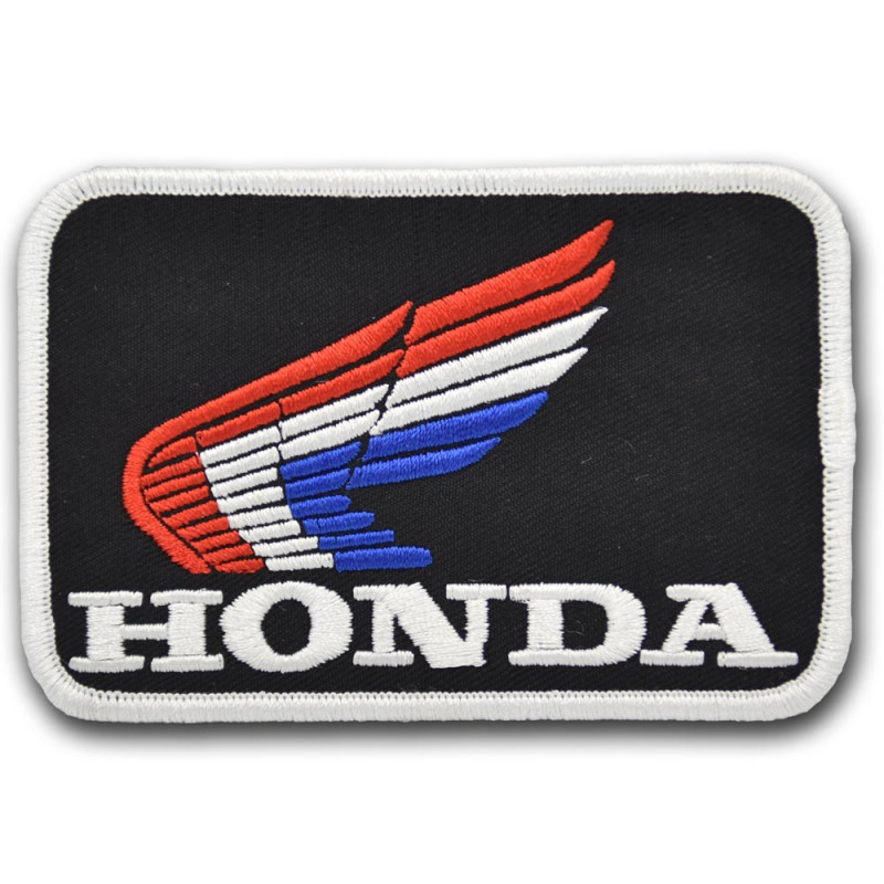 Moto nášivka Honda Tricolor Wing 9 cm x 6 cm