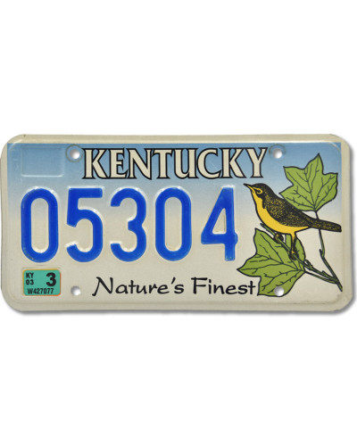 Americká SPZ Kentucky Natures Finest 05304