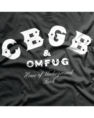 Pánské tričko CBGB Home of Underground det.