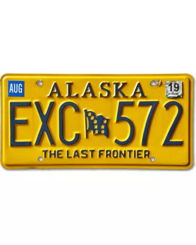 Americká SPZ Alaska Last Frontier EXC 572