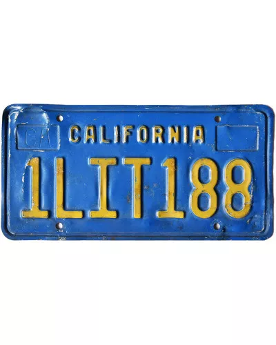 Americká SPZ California Blue 1LIT188