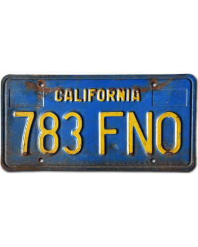 Americká SPZ California Blue 783 FNO