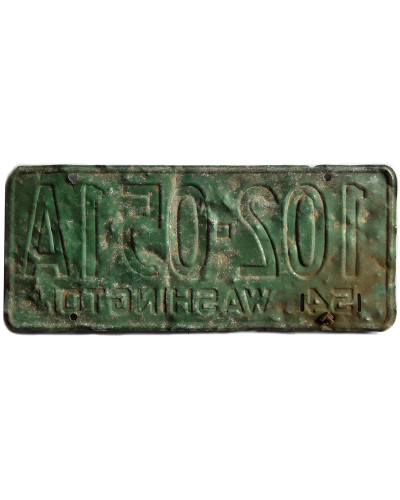 Americká SPZ Washington 1954 Green 102-051A b