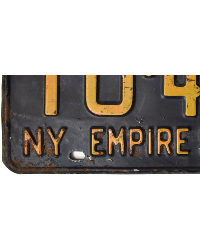Americká SPZ New York 1960 Empire State TU 4573 c