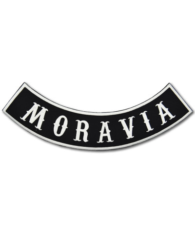 Moto nášivka Moravia Rocker - XXL na záda