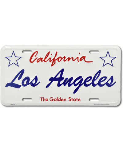 Americká SPZ Los Angeles California