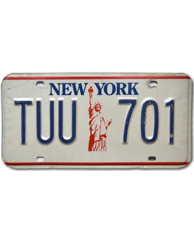 Americká SPZ New York Liberty TUU 701