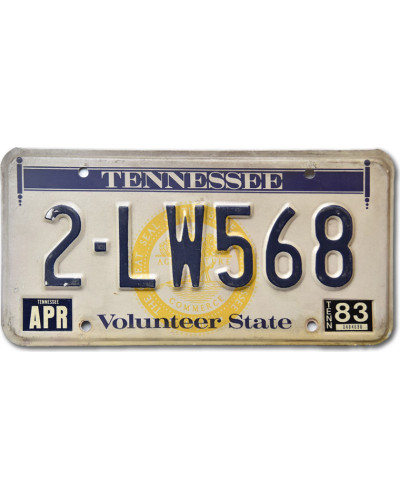 Americká SPZ Tennessee Volunteer State 2-LW568