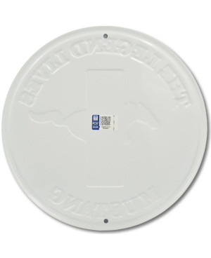 Plechová cedule Ford Mustang round 30 cm h