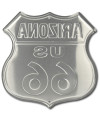 Plechová cedule Route 66 Arizona Shield 30cm x 30cm