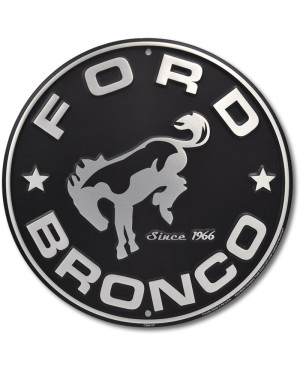Plechová cedule Ford Bronco round 30 cm