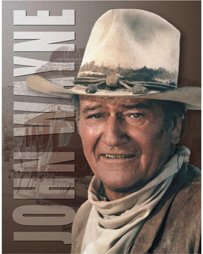 Plechová cedule John Wayne - Stagecoach 40 cm x 32 cm a