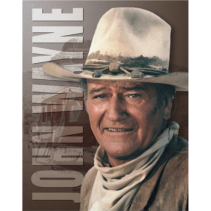 Plechová cedule John Wayne - Stagecoach 40 cm x 32 cm a