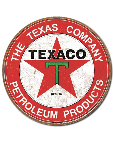 Plechová cedule Texaco - The Texas Company 30cm