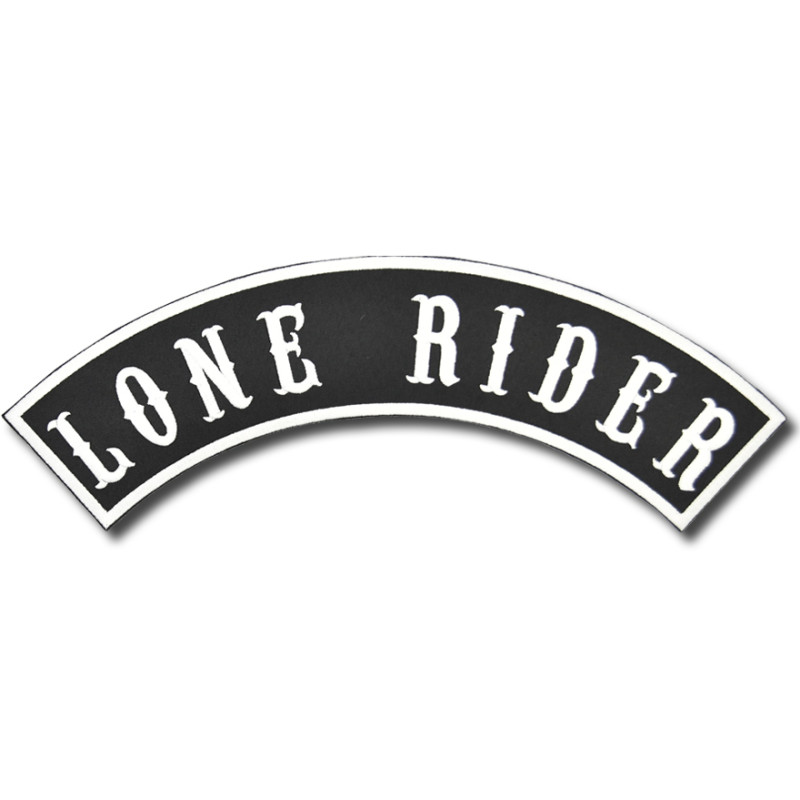 Moto nášivka Lone Rider Rocker - XXL na záda