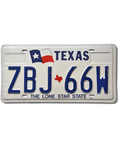 Americká SPZ Texas Flag The Lone Star