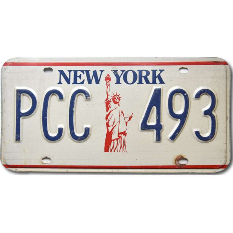 Americká SPZ New York Liberty PCC 493
