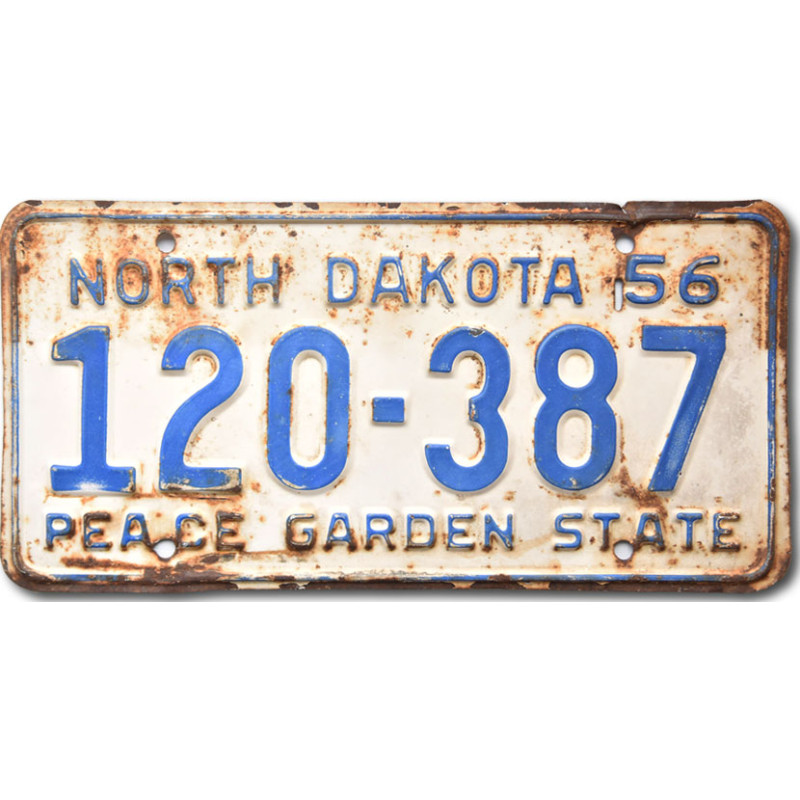 Americká SPZ North Dakota 1956 Peace Garden 120-387