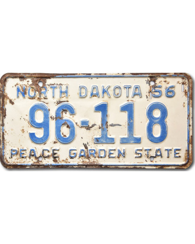 Americká SPZ North Dakota 1956 Peace Garden 96-118