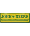 Plechová cedule John Deere sign 46cm x 15 cm