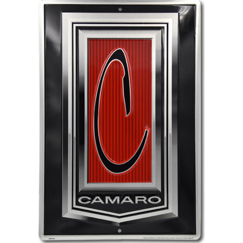 Plechová cedule Chevy Camaro Large 45 cm x 30 cm