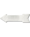 Plechová cedule US 66 Highway arrow 15cm x 50cm