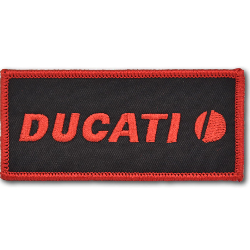 Moto nášivka Ducati Red 9 cm x 4 cm
