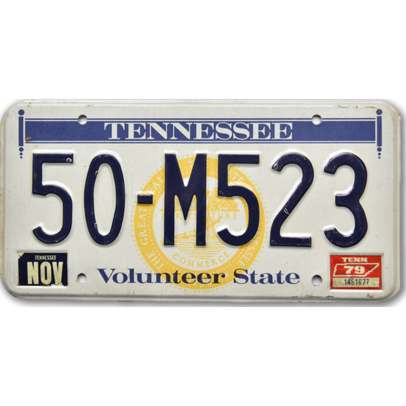 Americká SPZ Tennessee Volunteer State 50-M523