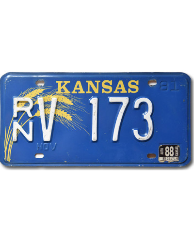 Americká SPZ Kansas Blue wheat RNV 173