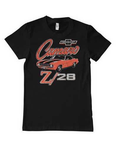 Pánské tričko Chevrolet Camaro Z 28 černé